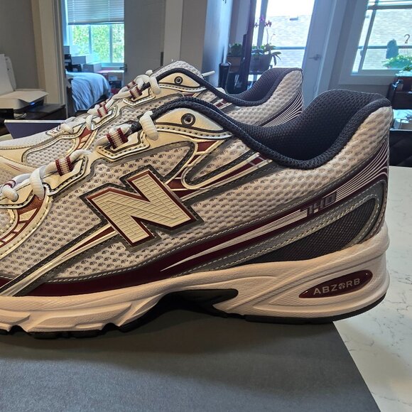 New Balance 740v2 Sneakers - Mercury Red White - U740RD2 - Men's 10.5 NEW - Picture 1 of 12